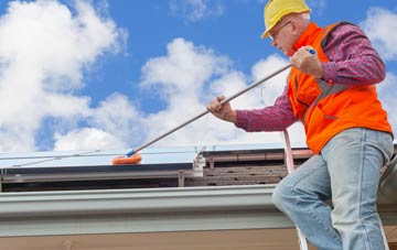 Newtongrange soft wash roof cleaning